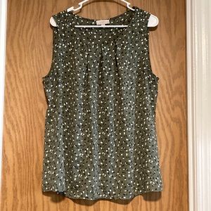 Loft chiffon tank